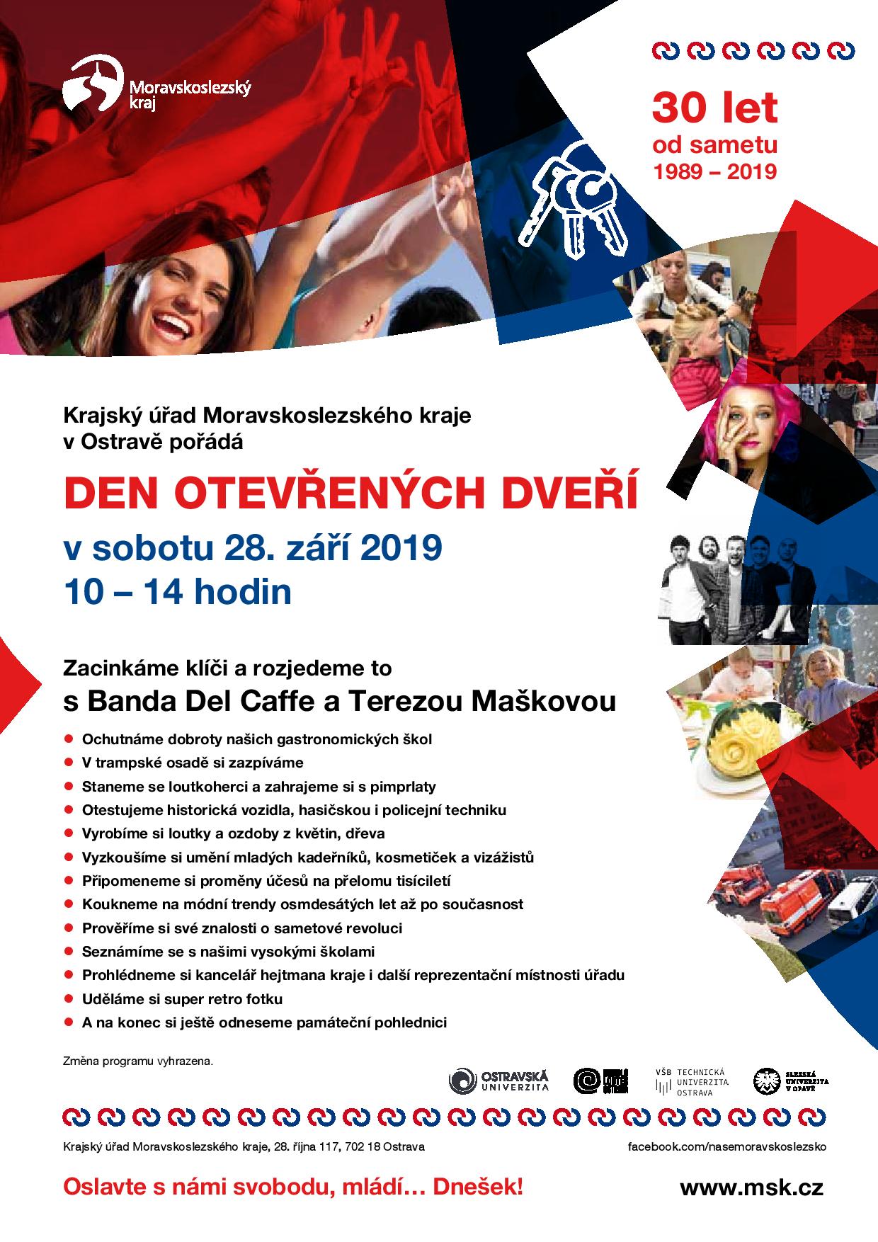 Den otevřených dveří Krajského úřadu Moravskoslezského kraje