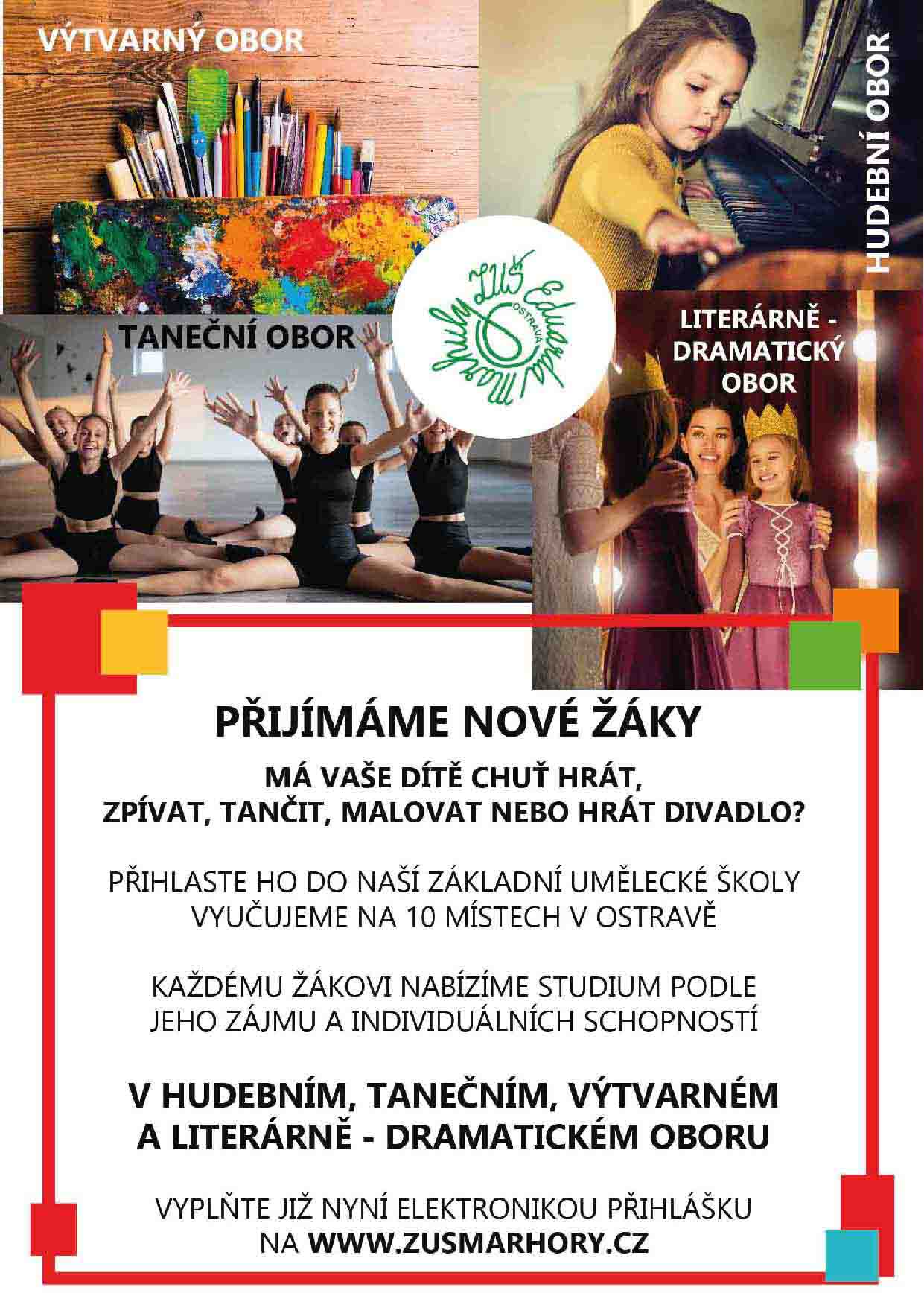 Přijímáme nové žáky