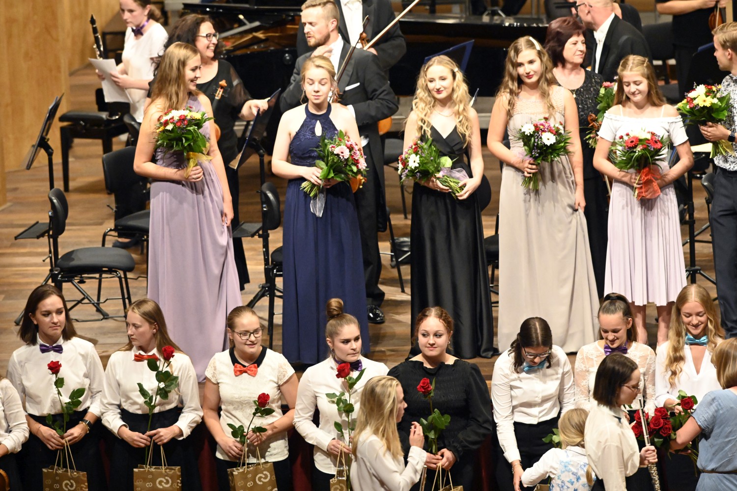 Naše mladé talenty vystoupily s Janáčkovou filharmonií