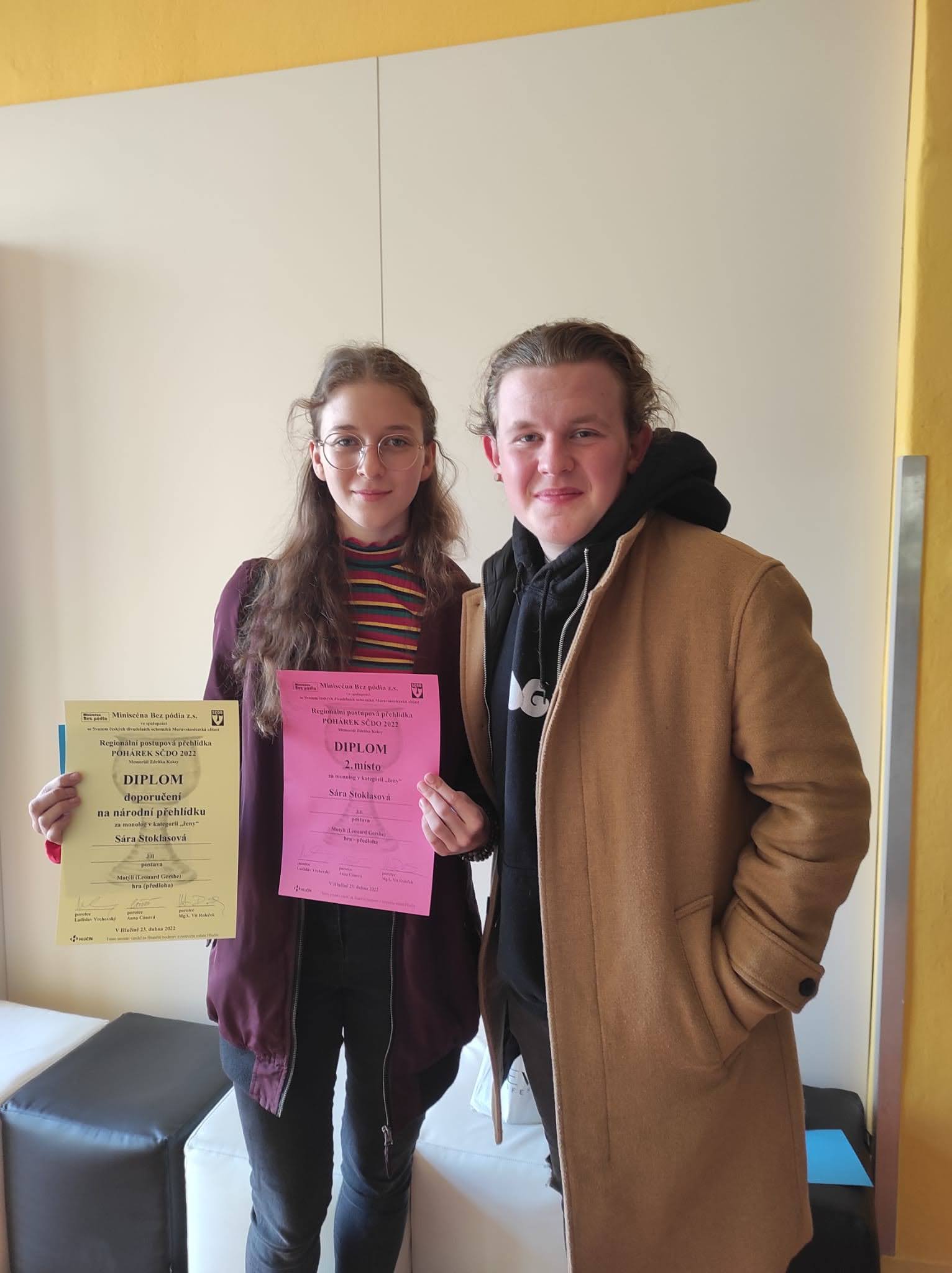 Další úspěch literárně dramatického oddělení!