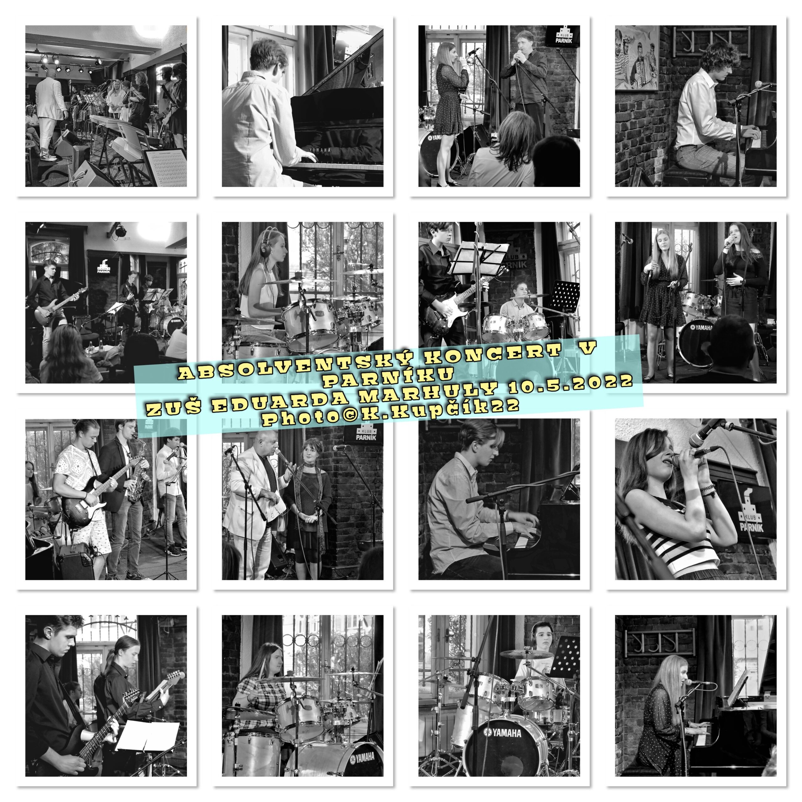 Absolventský koncert v Parníku