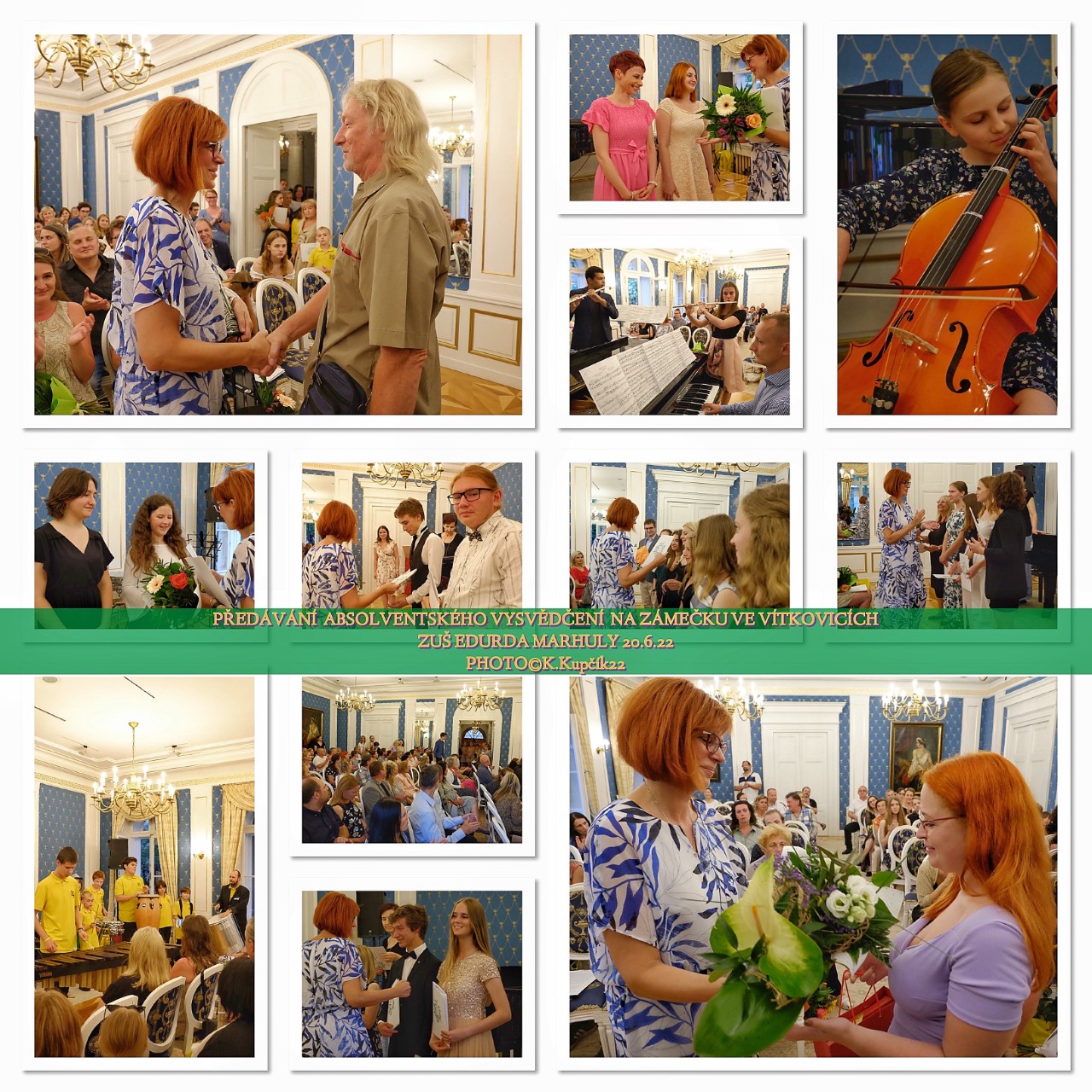 Slavnostní předávání absolventských vysvědčení