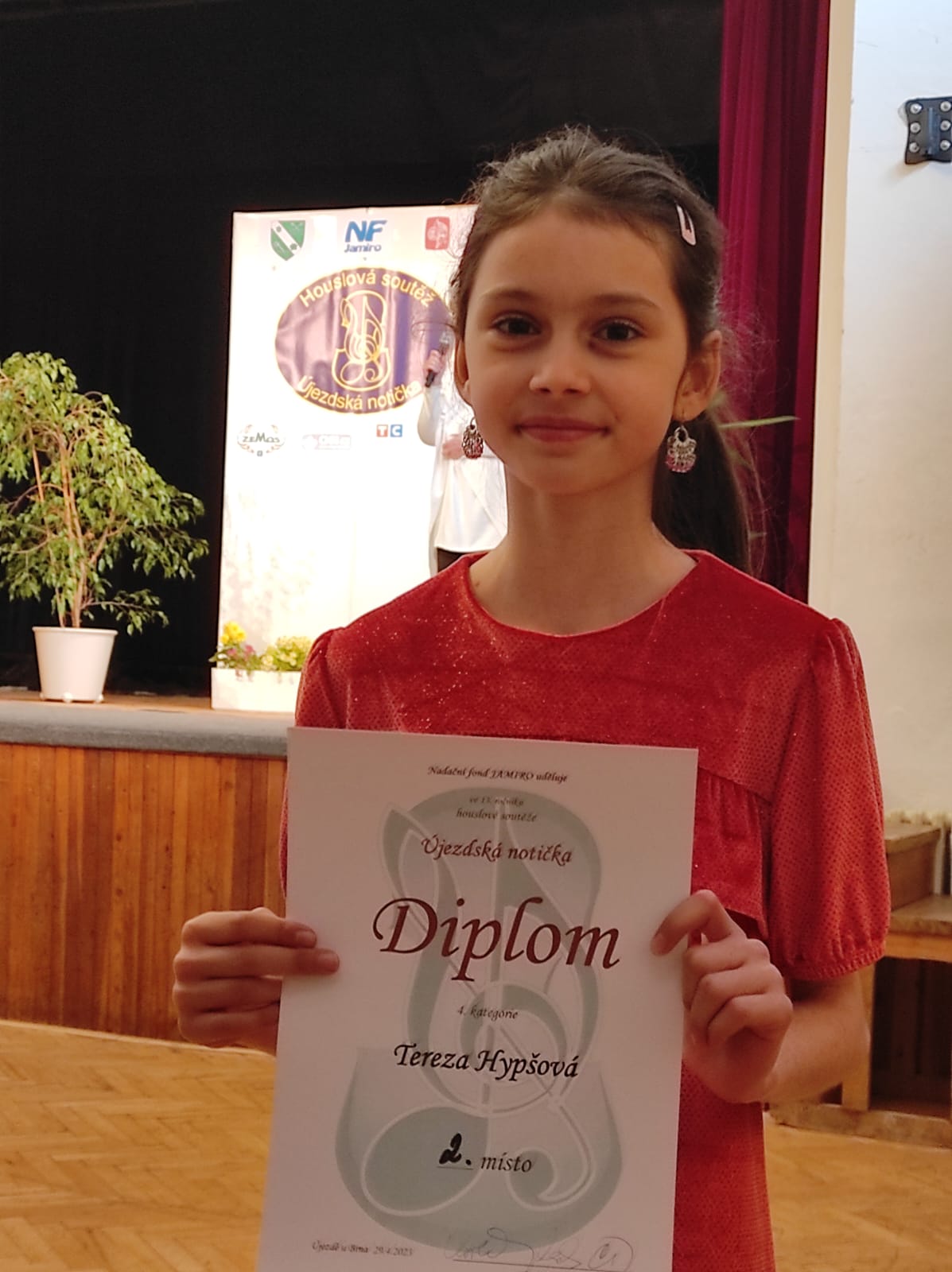 Úspěch v houslové třídě Petra Bendy