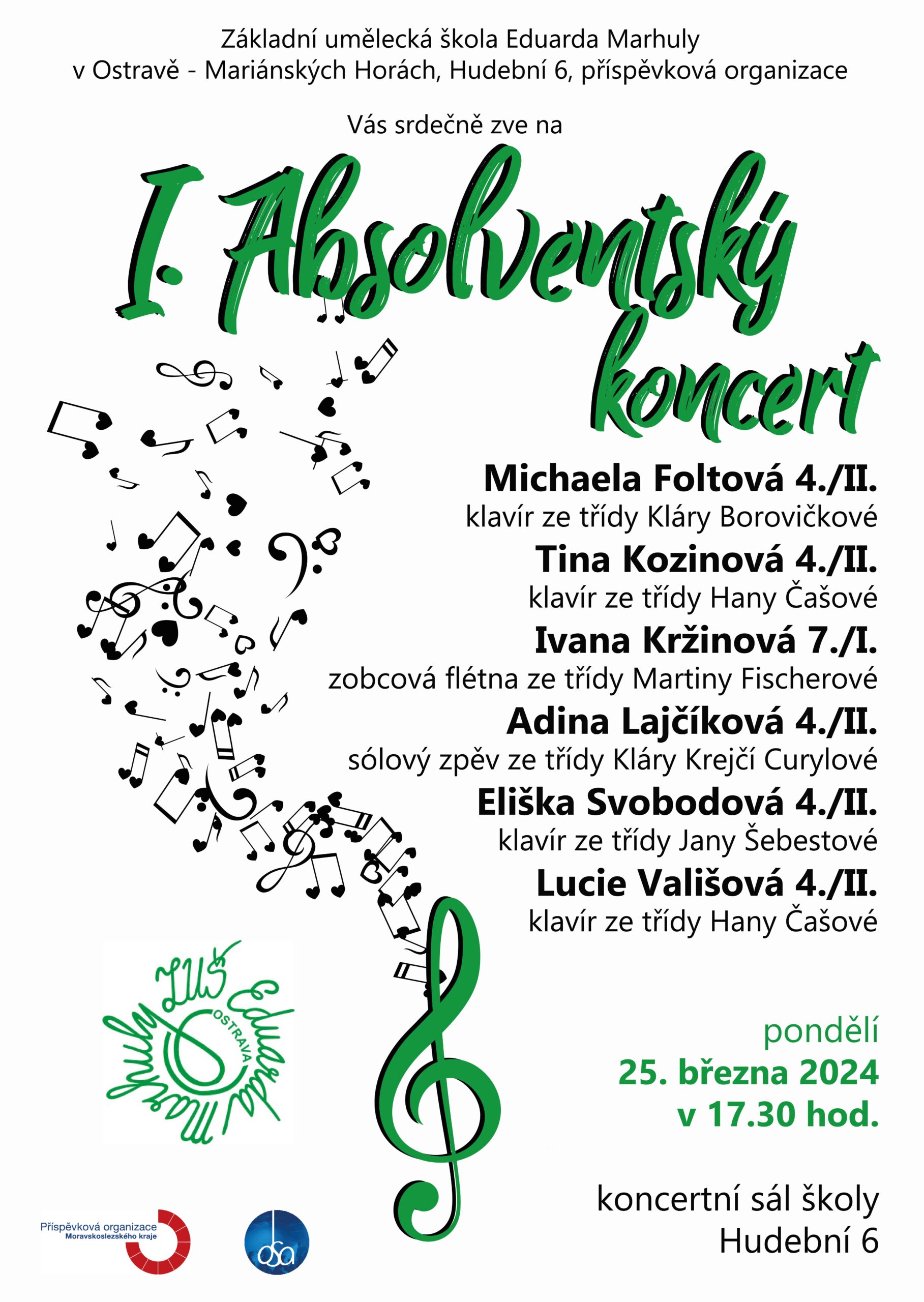 Máme ve škole první absolventky……