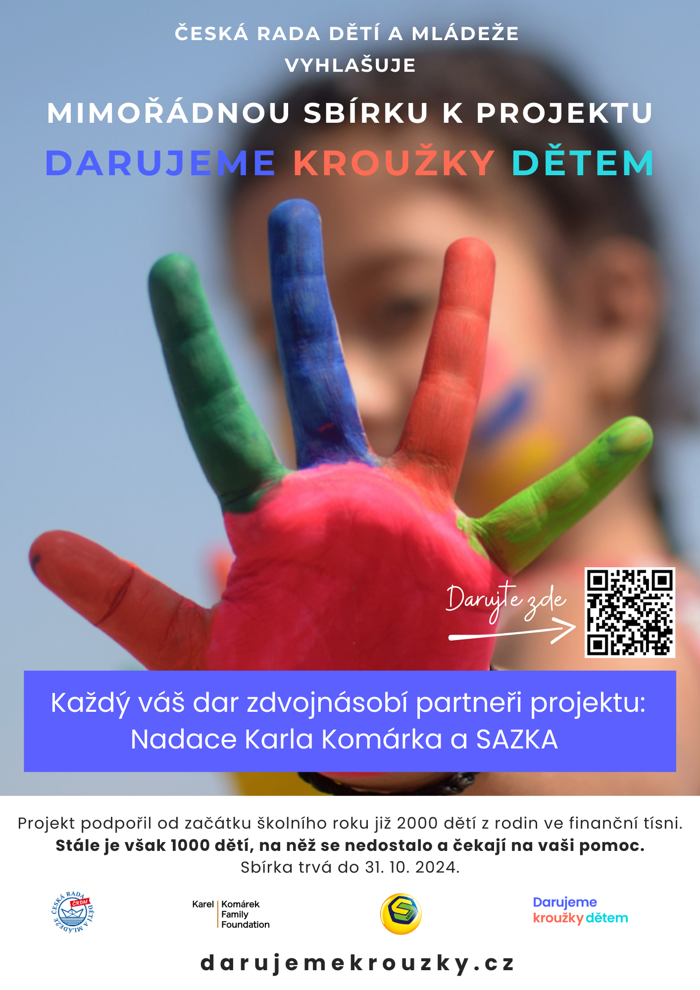 Darujeme kroužky dětem – mimořádná podzimní výzva