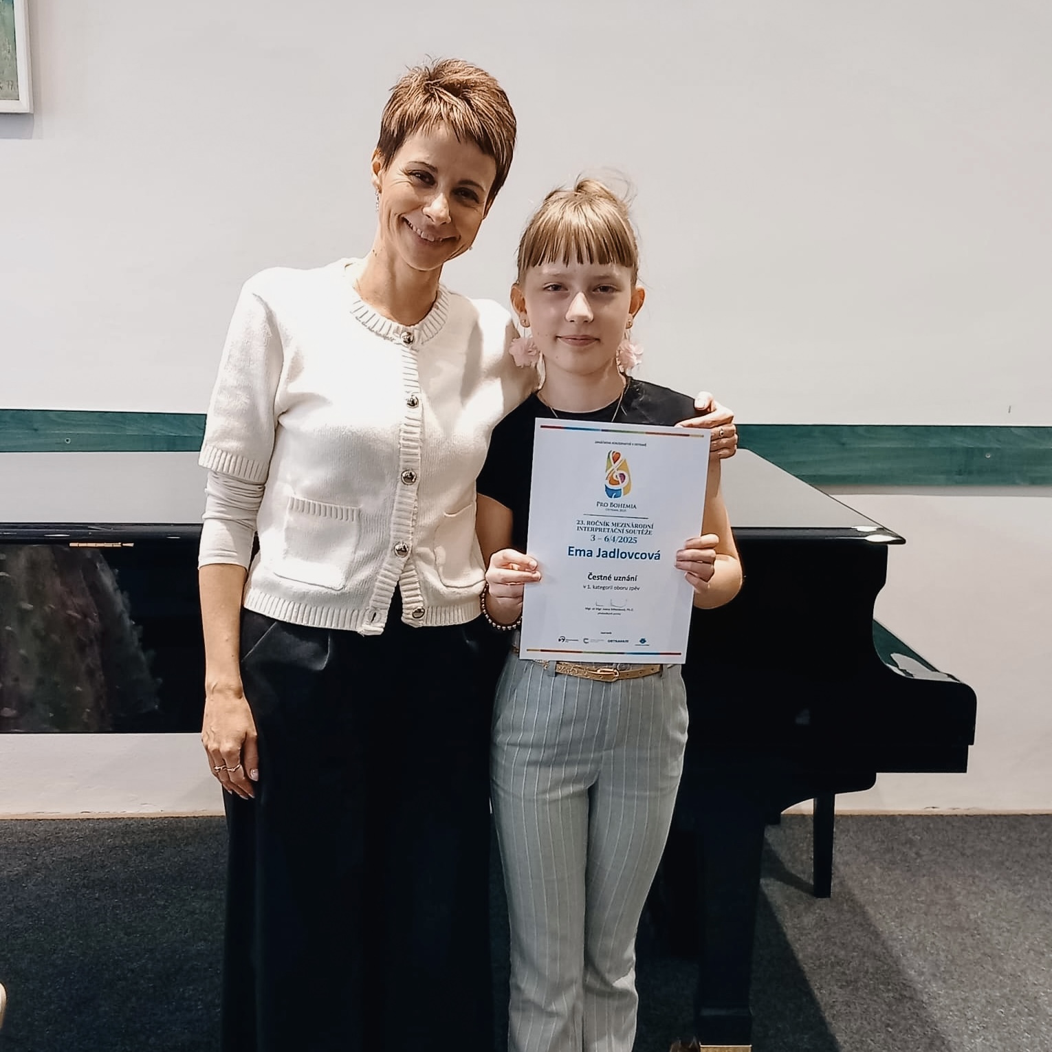 Pro Bohemia podruhé: Tentokrát zabodovala naše zpěvačka