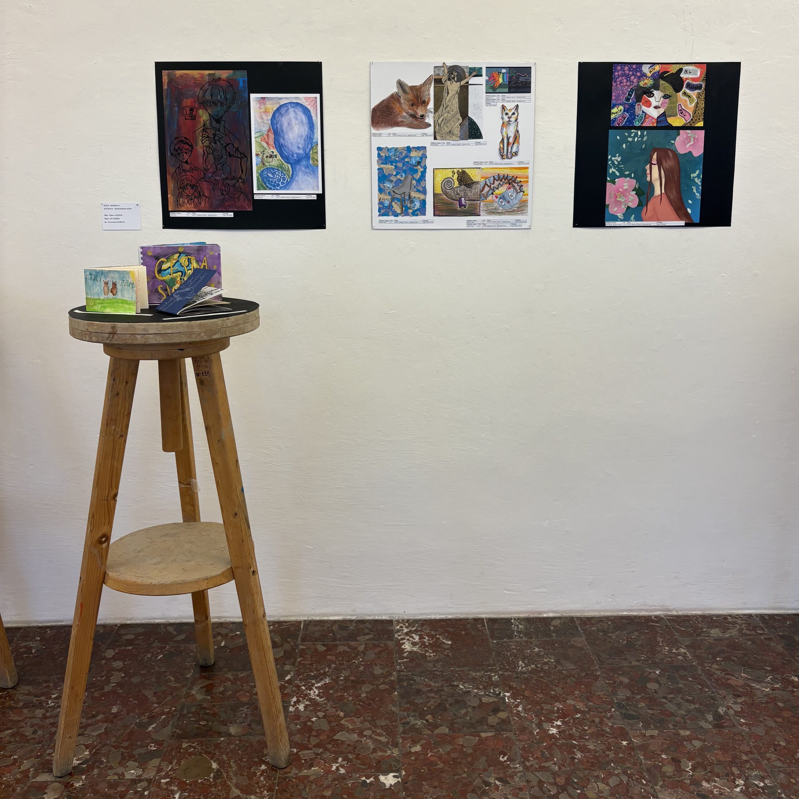 Výtvarný obor se účastní 10. ročníku přehlídky „Zrzavý salon 2025“