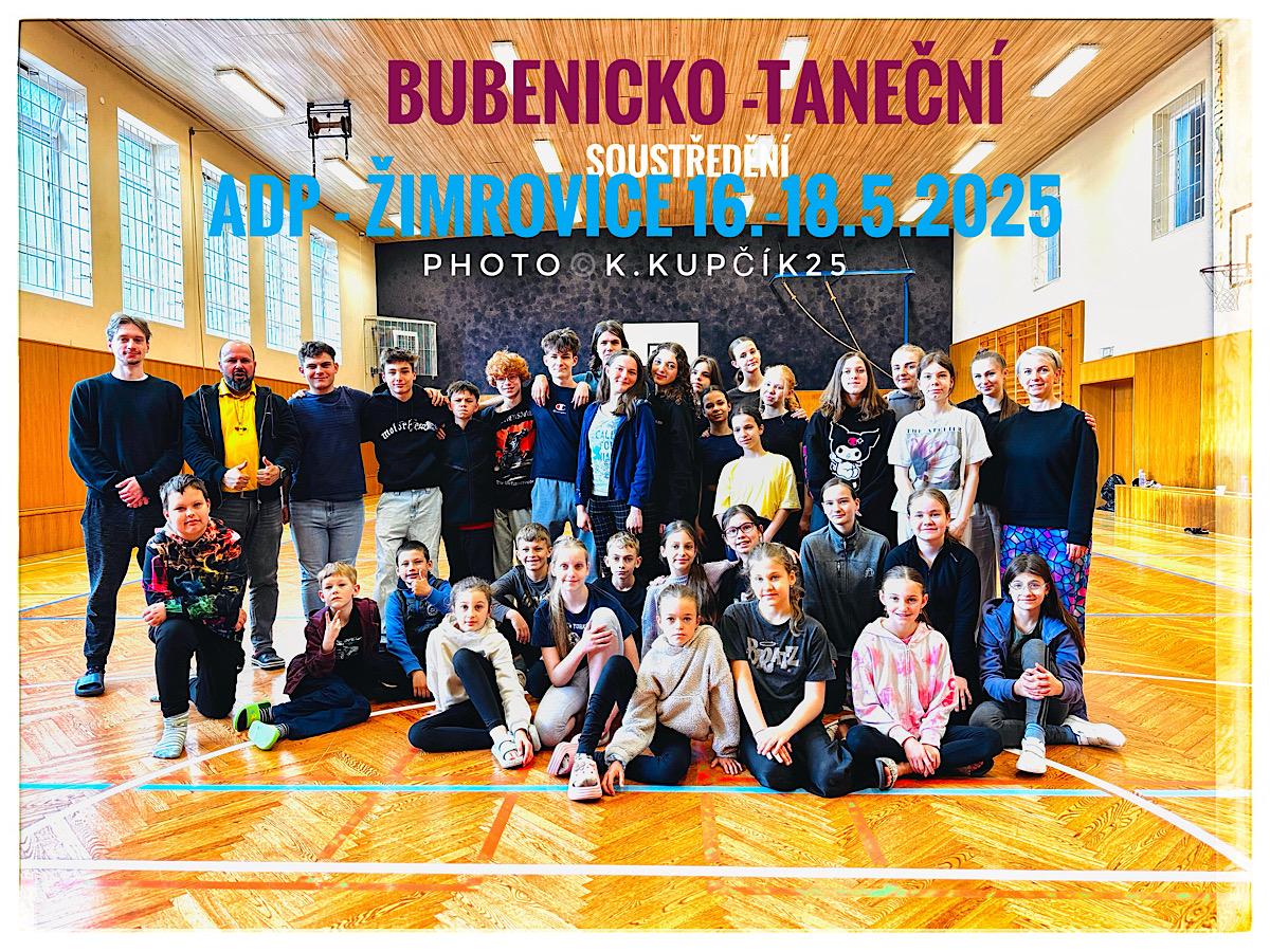 Soustředění žáků bicího a tanečního oddělení  v Žimrovicích