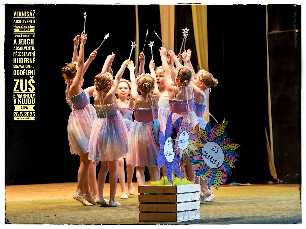 Závěrečné vystoupení v Klubu Alfa: Tanec, slovo a emoce na jednom jevišti