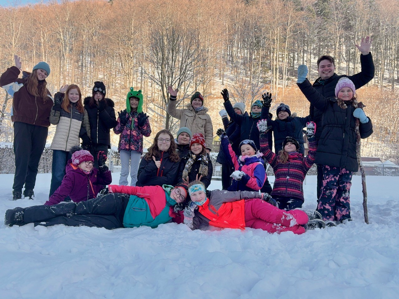 V hlavě… a ve sněhu! ❄️🎶 – Soustředění přípravného sboru KOSI Ostravského dětského sboru v Komorní Lhotce
