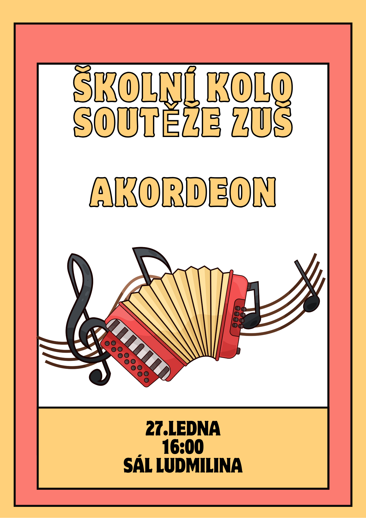 Akordeonisté postupují do okresního kola