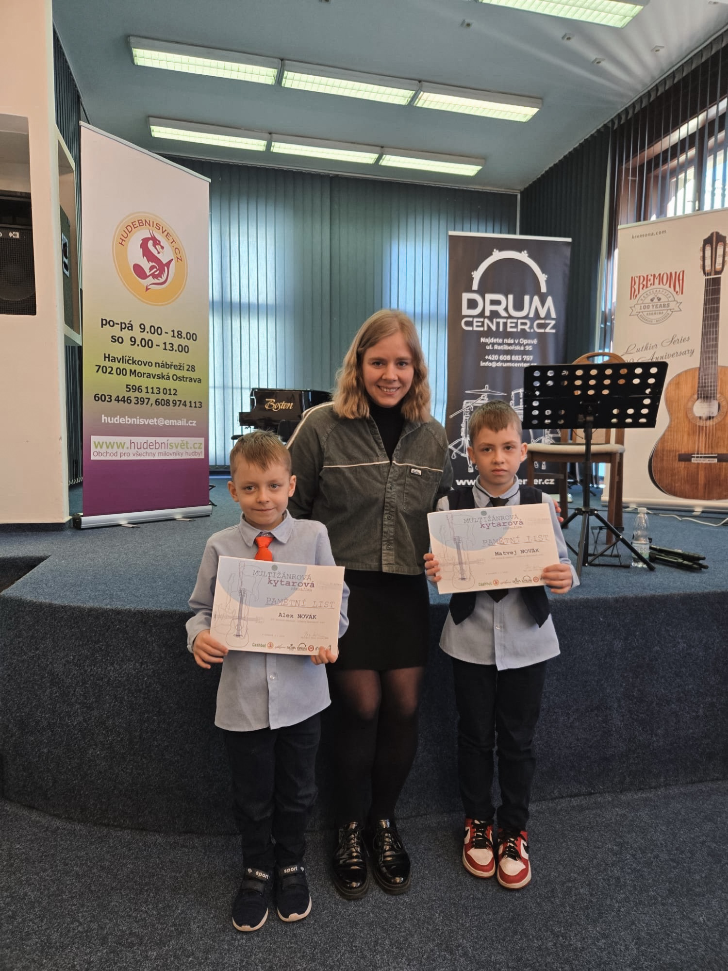 Velký úspěch našich kytaristů na okresní přehlídce